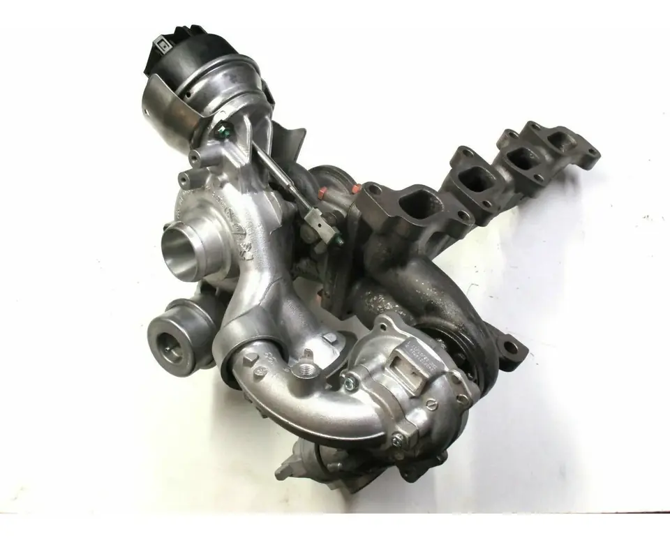 Turbo compresor/Colector para motor Amarok 2.0 biturbo de 180 hp (posterior a 2010)