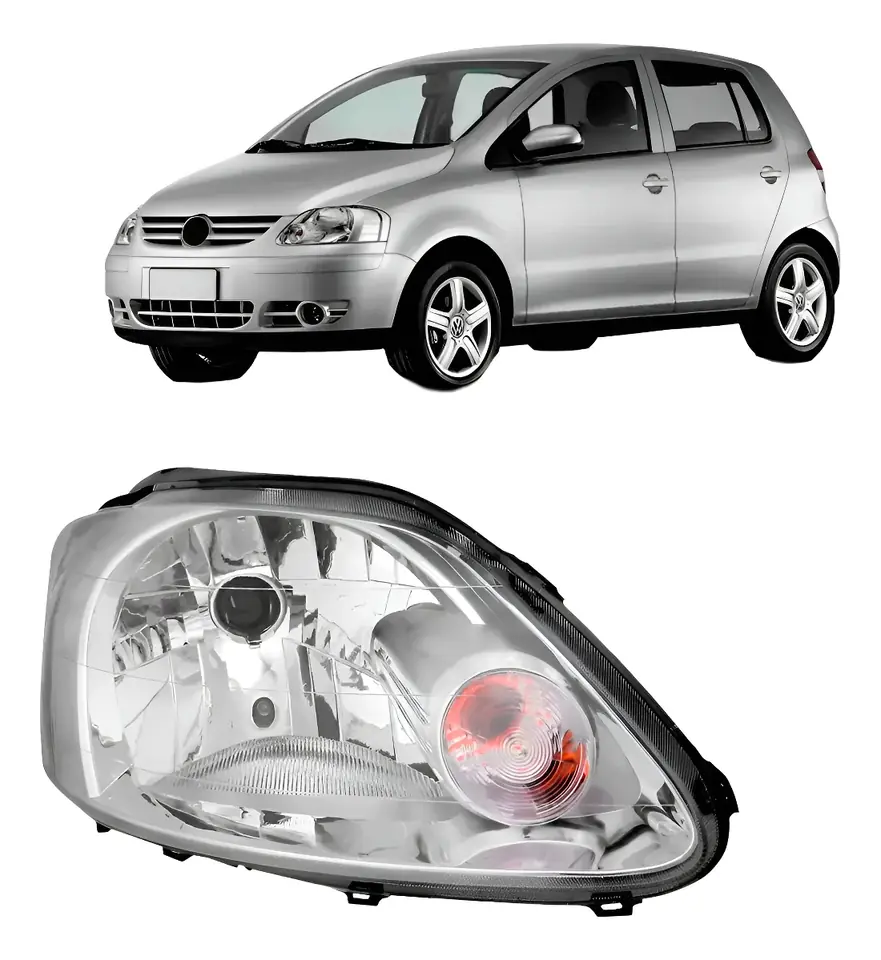 Faro delantero Fox 2004 2005 2006 2007 enfoque simple valor unitario