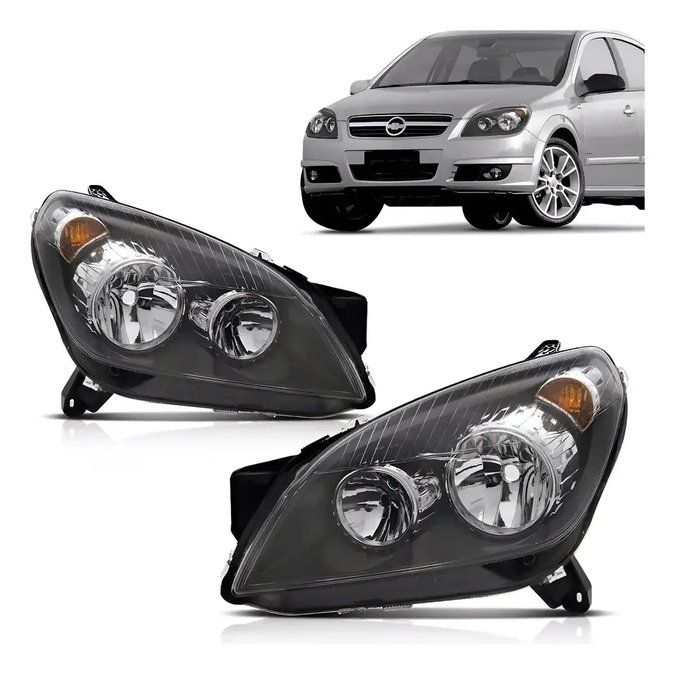 Farol Vectra GT / GTX Máscara Negra 2006 a 2009