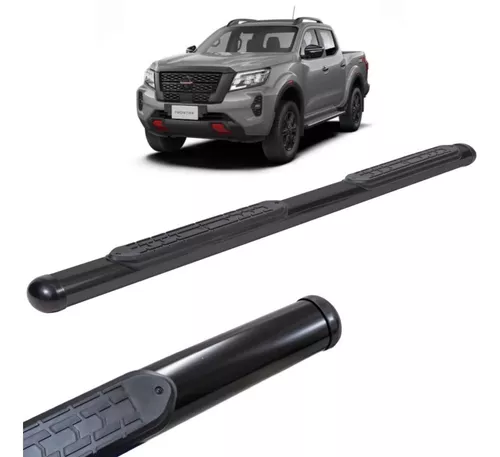 Estribo Oblongo Negro Nissan Frontier 2022 2023