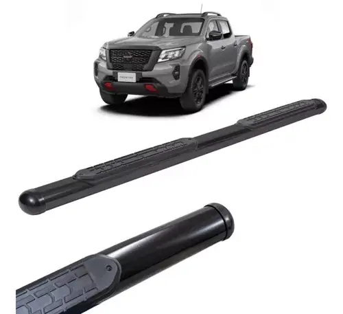 Estribo Oblongo Negro Nissan Frontier 2022 2023