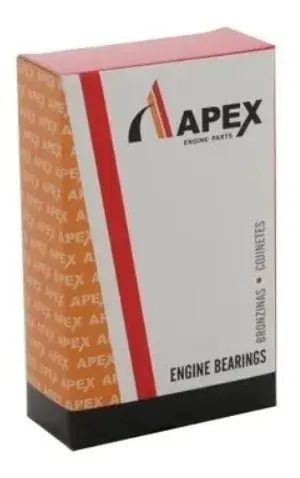 Kit de metales de biela+ bancada Escort 1983 1984 1985 1986 1.3 025mm / 100mm
