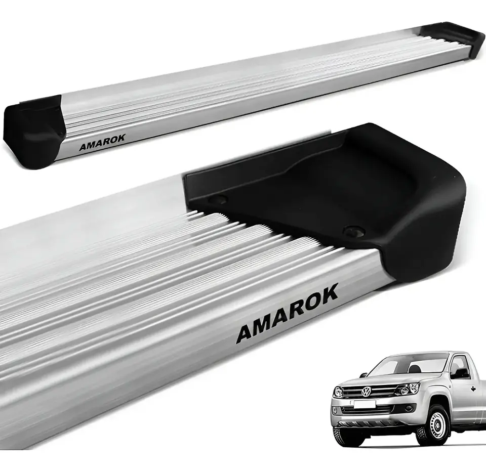 Soporte lateral para Amarok de cabina simple (2010 a 2026) - Aluminio