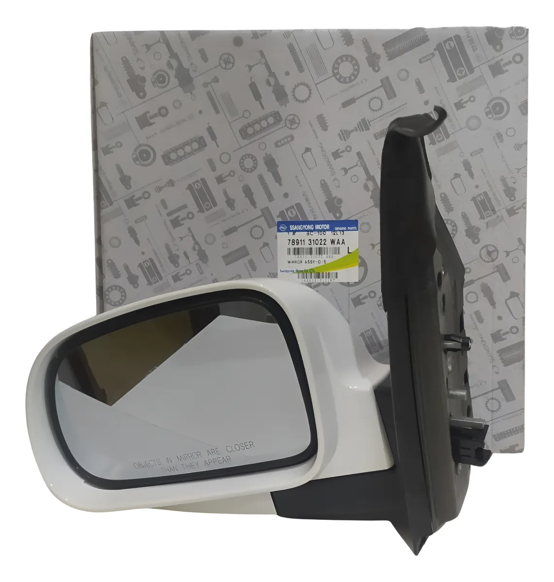 Retrovisor  Suv Actyon L izquierdo