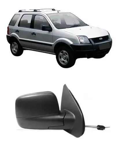 Retrovisor Manual Ecosport 2004 2005 2006 2007 2008 Orig Ftm