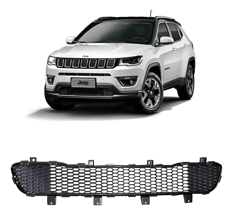 Rejilla inferior para Jeep Compass 2017 2018 2019 2020 Parachoques
