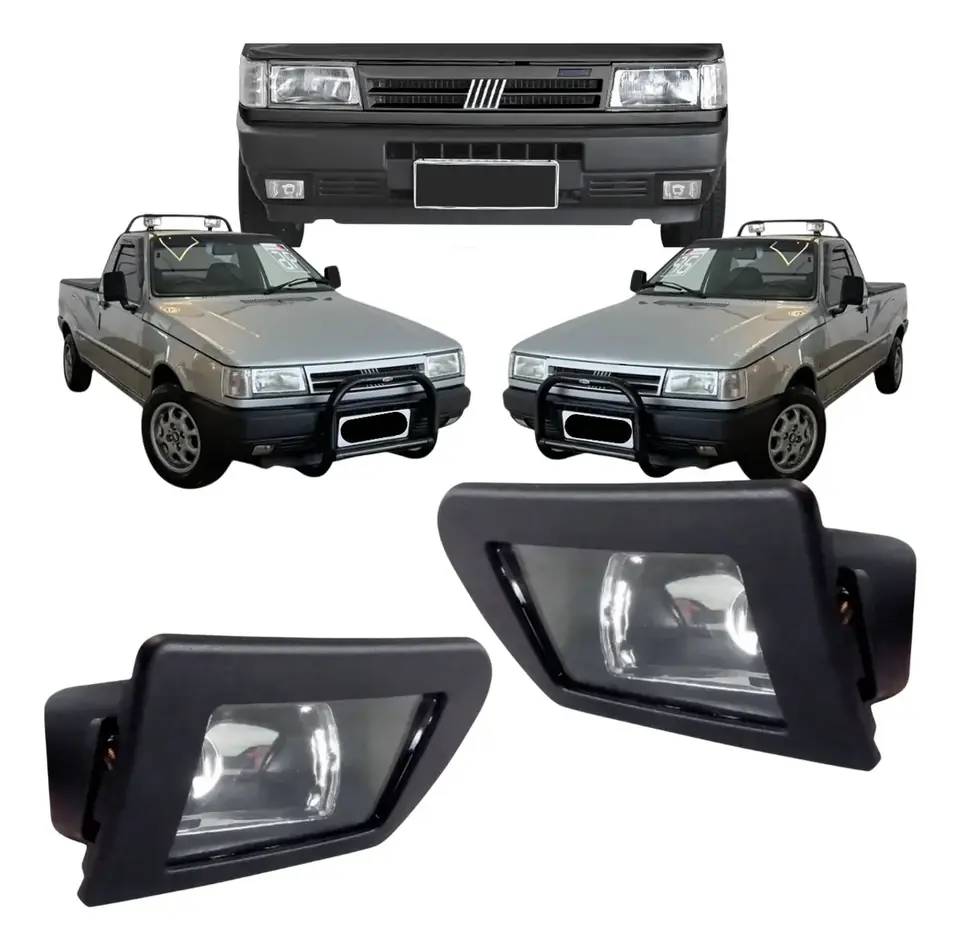 Par de Faroles Camineros Fiat Uno, Fiorino, Elba y Premio 1984 a 2005