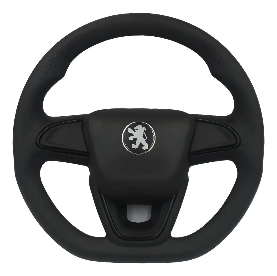 Nuevo volante deportivo negro para Peugeot 206 2000 (Onix)