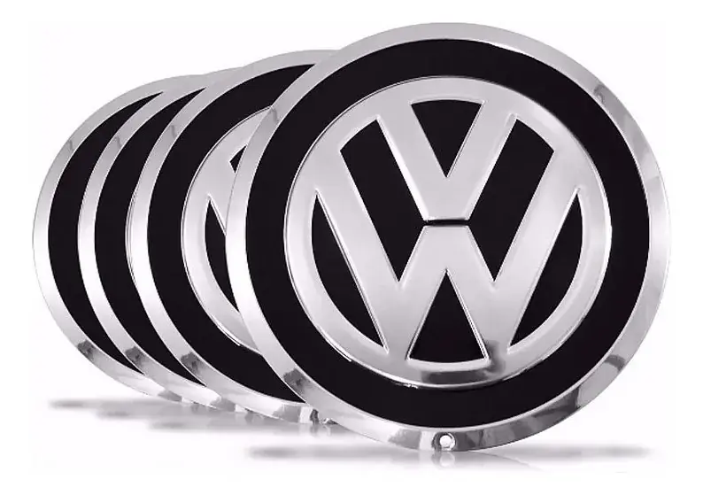 Juego Centro de ruedas VW Up emblema