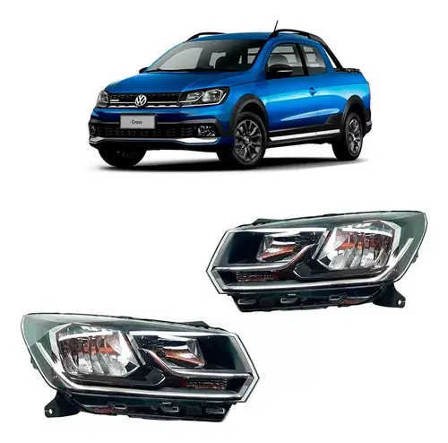 Par Faro Faro Saveiro G7 G8 2017 2018 2019 2020 2021 Original Vw