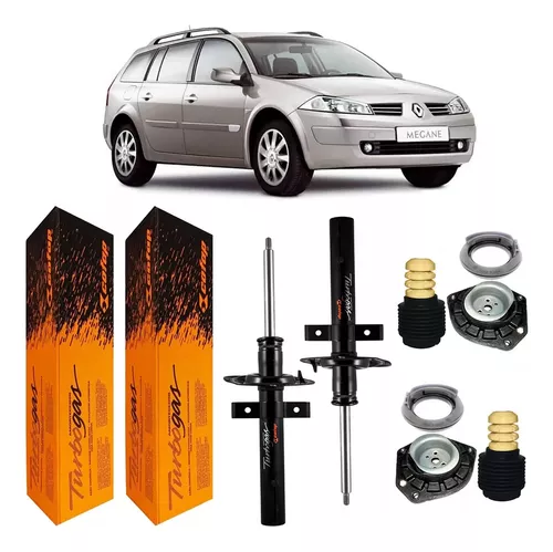 Par Amortiguadores Delanteros Megane Gt + Kits 10 2011 Cofap