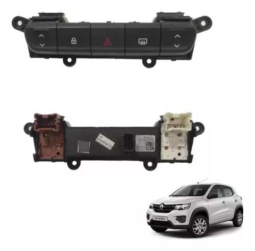Botón de interruptor de control de ventana y alerta Renalt Kwid(usada)