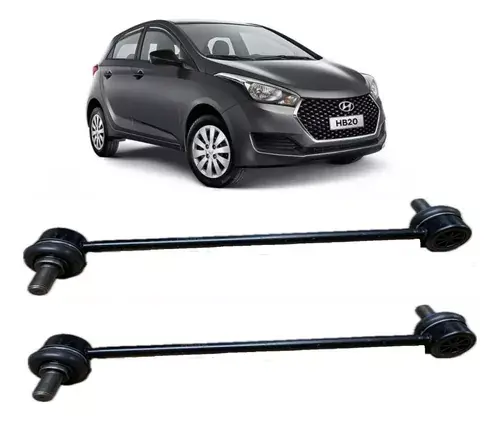 Par de Suspensión Bieleta Hyundai HB20 Ix35 Tucson Azera Sonata(ORIGINAL HYUNDAI)