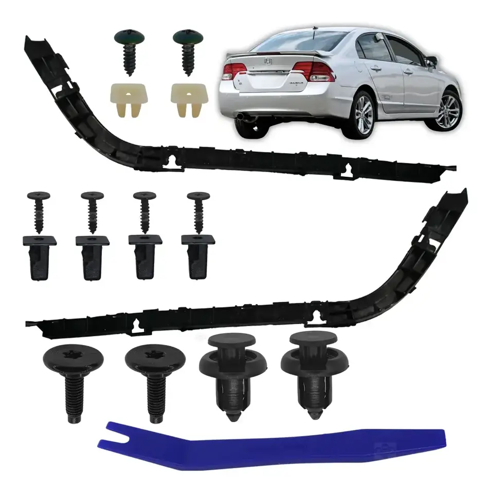 Par de guías de parachoques trasero para el nuevo Civic (2007–2010)