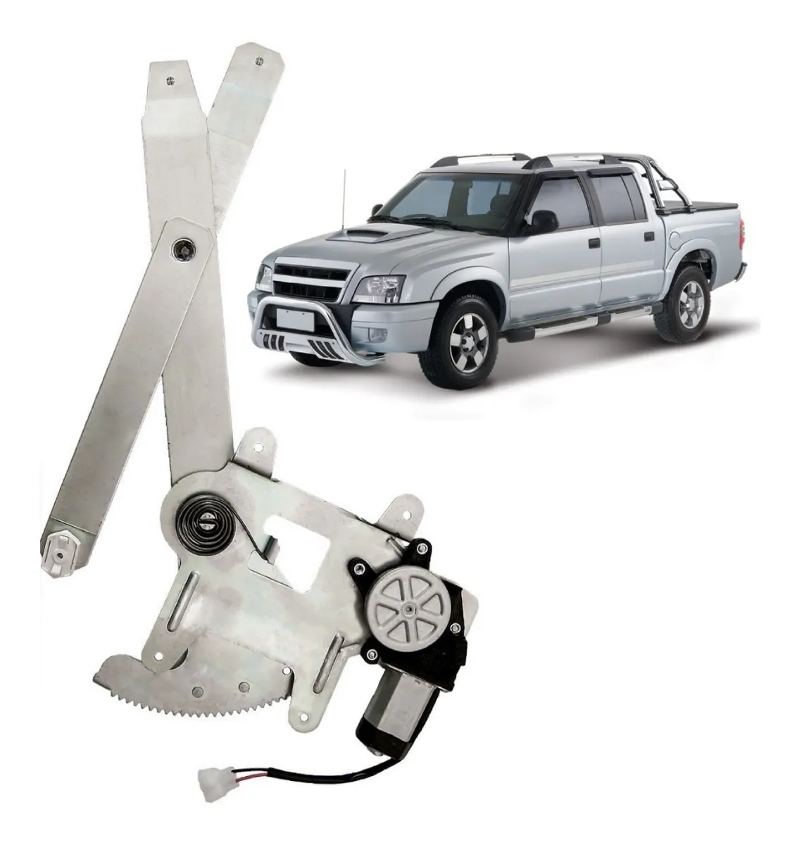 Elevalunas Electrico S10 2000 2011 Izquierdo + Motor