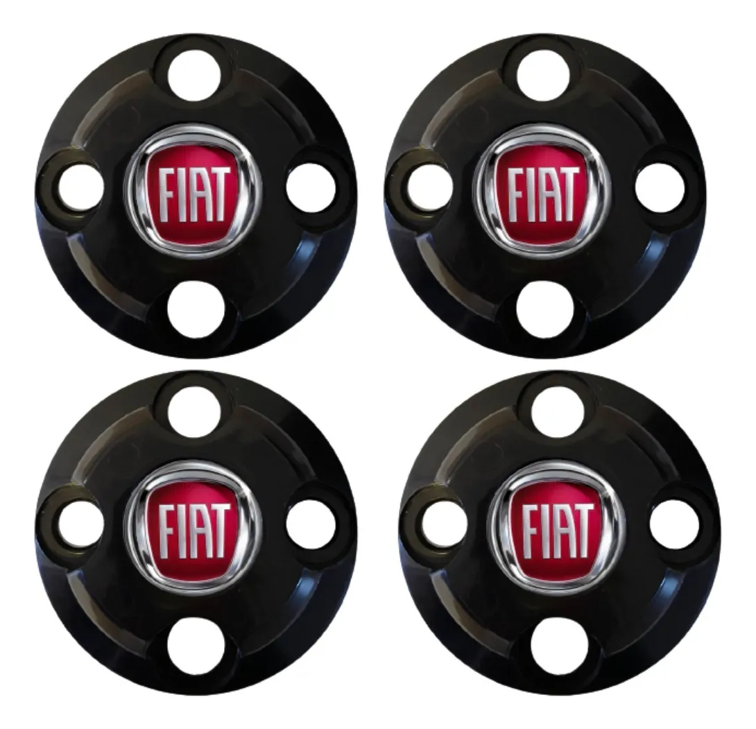 Kit tapacubo  Central Fiat Strada 2017 2018 2019 2020 2021( modelo a elegir)
