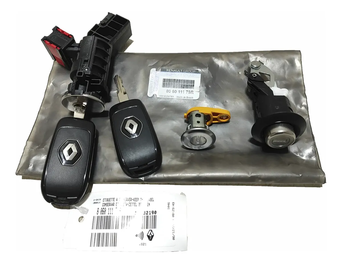 Kit Tambor de arranque + llaves Renault Duster 2015 Á 2019 Original