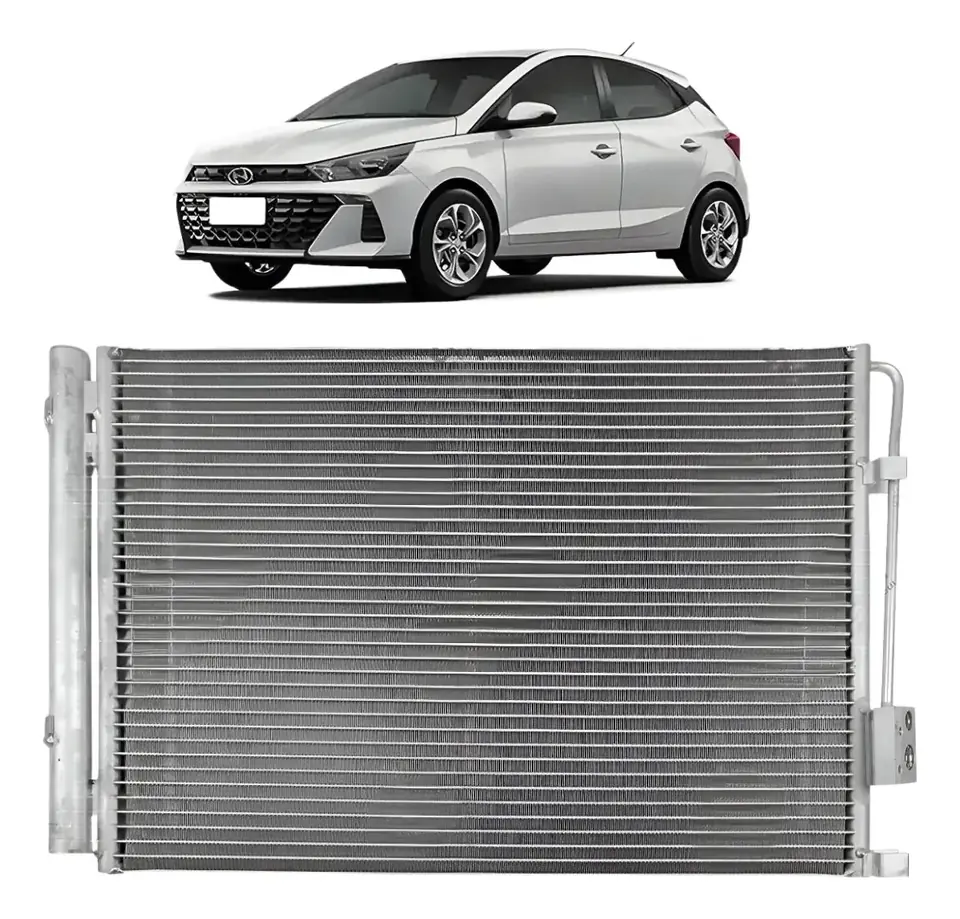 Condensador de aire acondicionado original para HB20 GDI 1.0|1.6 - 2024 2025 2026