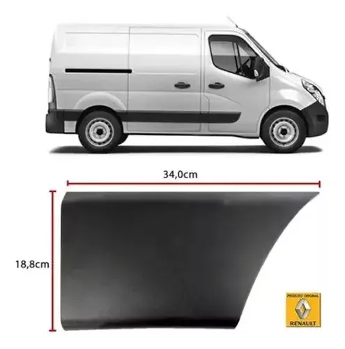 Embellecedor lateral trasero derecho Master 14/23 768F36178R