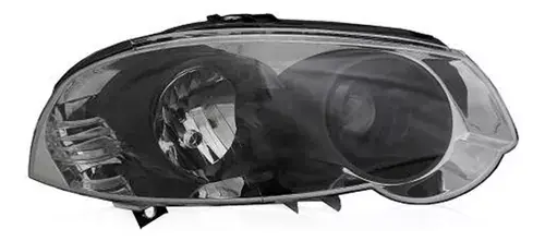 Semióptica fondo cromado aro negro  Fiat strada