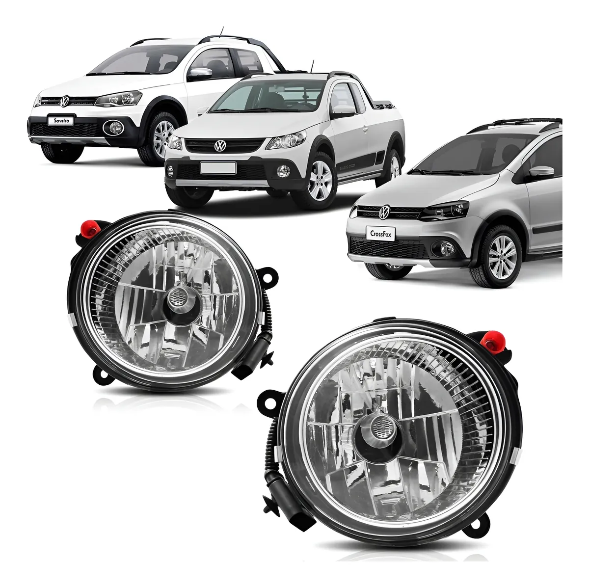 Farol caminero Gol Rallye Saveiro Cross G5 G6 09 A 14 2015 2016