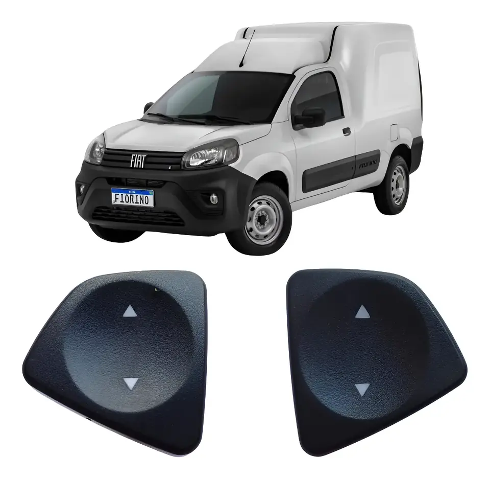 Kit de interruptores para elevalunas eléctricos para el nuevo Fiorino (derecho + izquierdo)