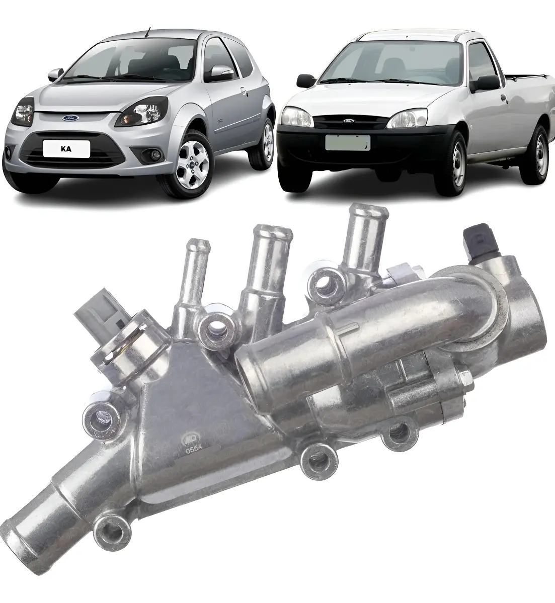 Válvula termostática para Ka 1.0/1.6 y Courier Flex (2009–2013)