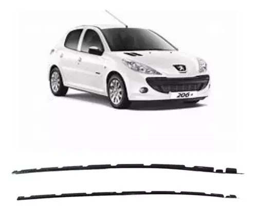 Soporte lateral parabrisas Peugeot 206/207 99/15 Original 2pc