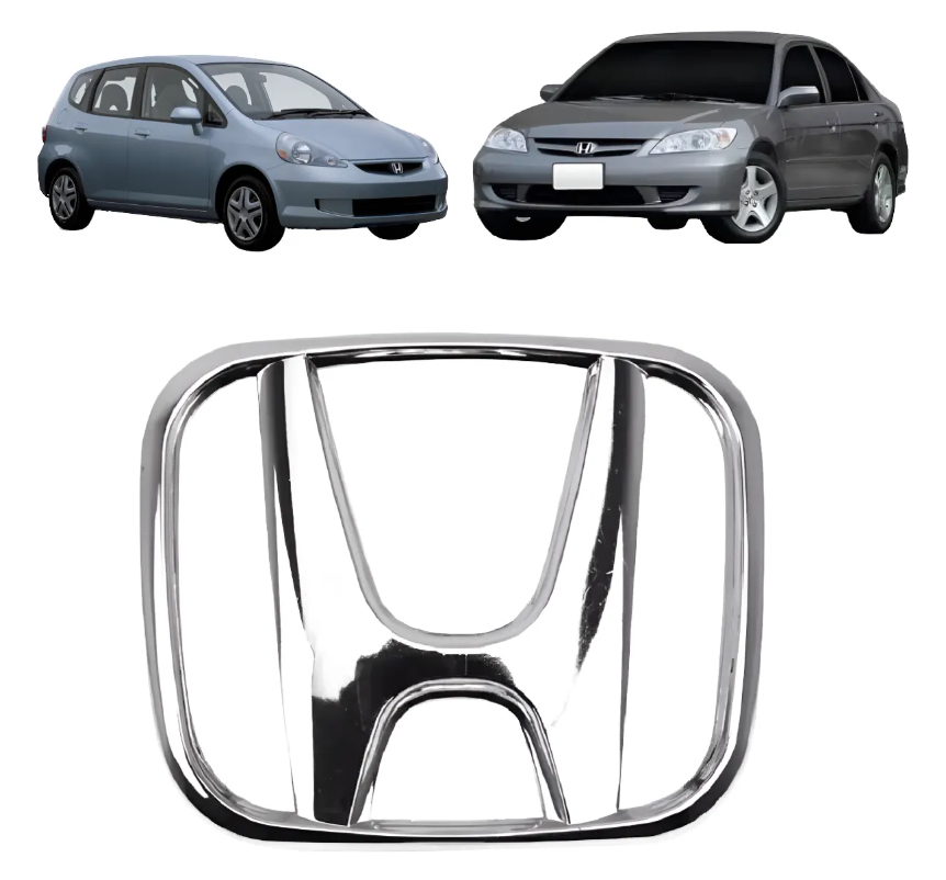 Emblema Logo Rejilla Radiador Civic 2004 A 2006 Fit 2003 A 08