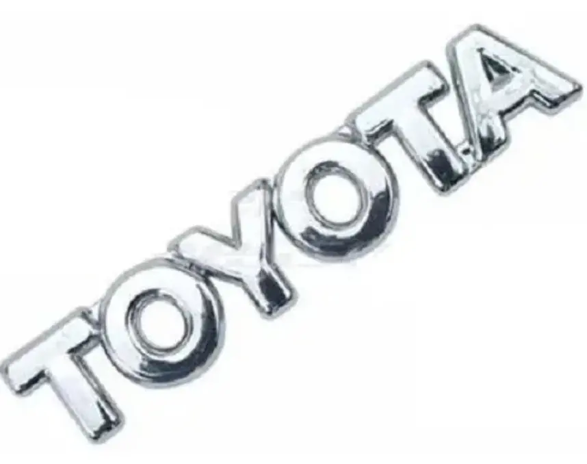 Toyota Sign Emblema Maleta Corolla Cromo 2003 2004 2005