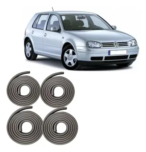 Kit de goma puerta gris Golf 1999 hasta 2014 4p