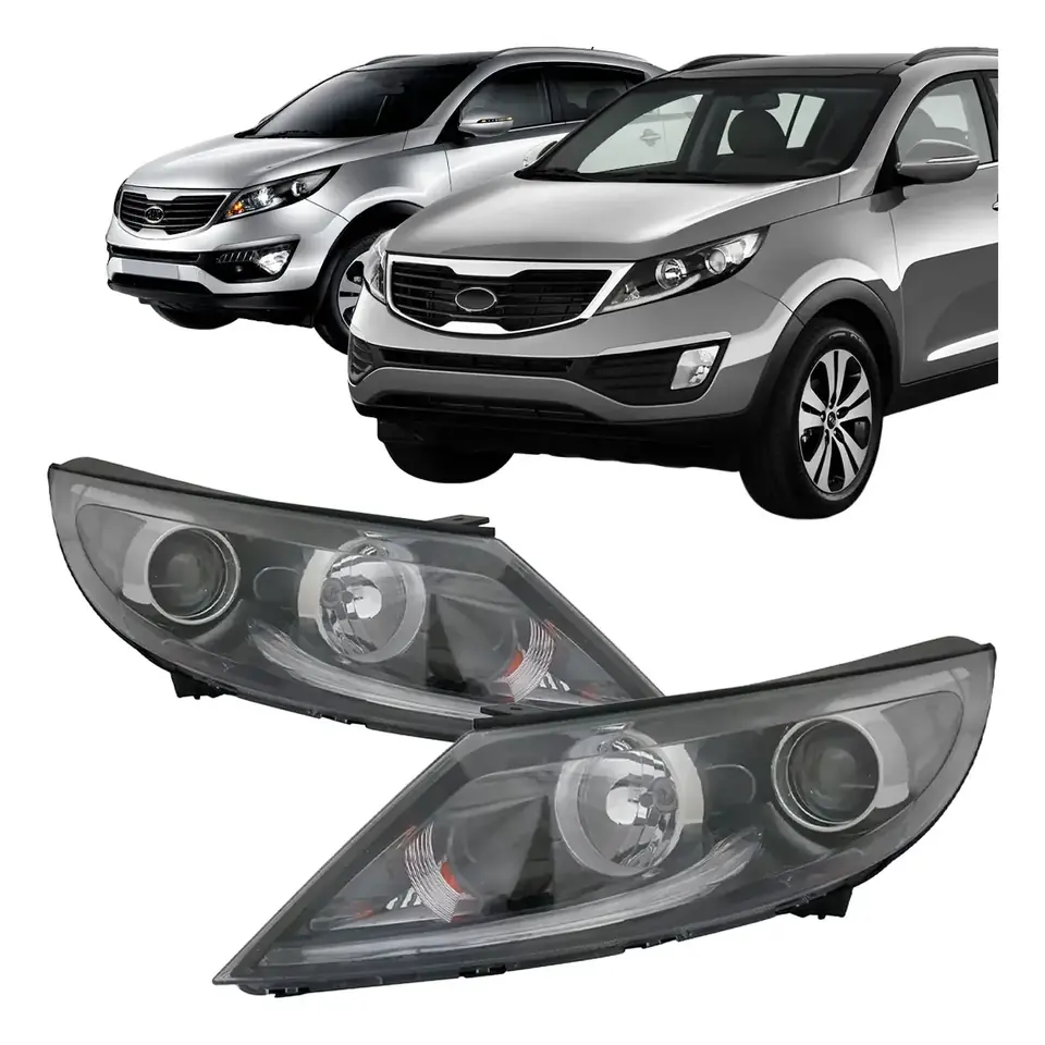 Par de faros LED para Sportage 2011 2012 2013 2014 2015 2016