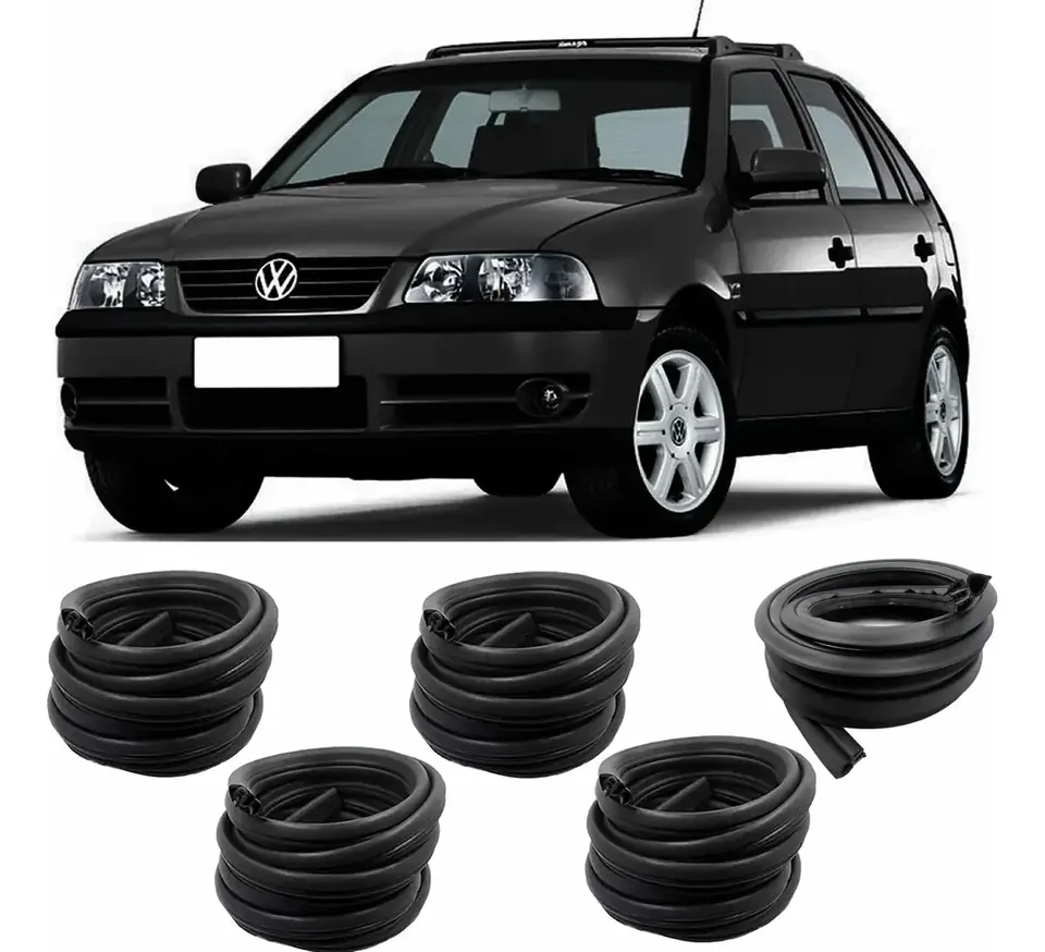 Kit Gomas Originales 4 Puertas y Maletero Gol G2 G3 G4