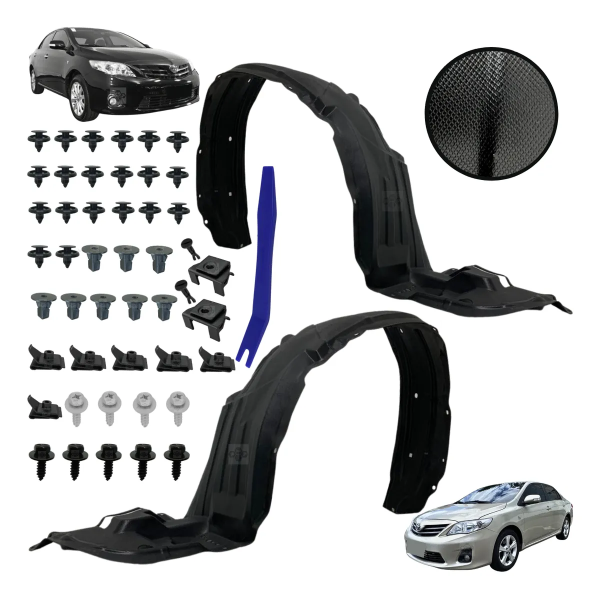 Par pasa rueda Para Toyota Corolla 2008/2014