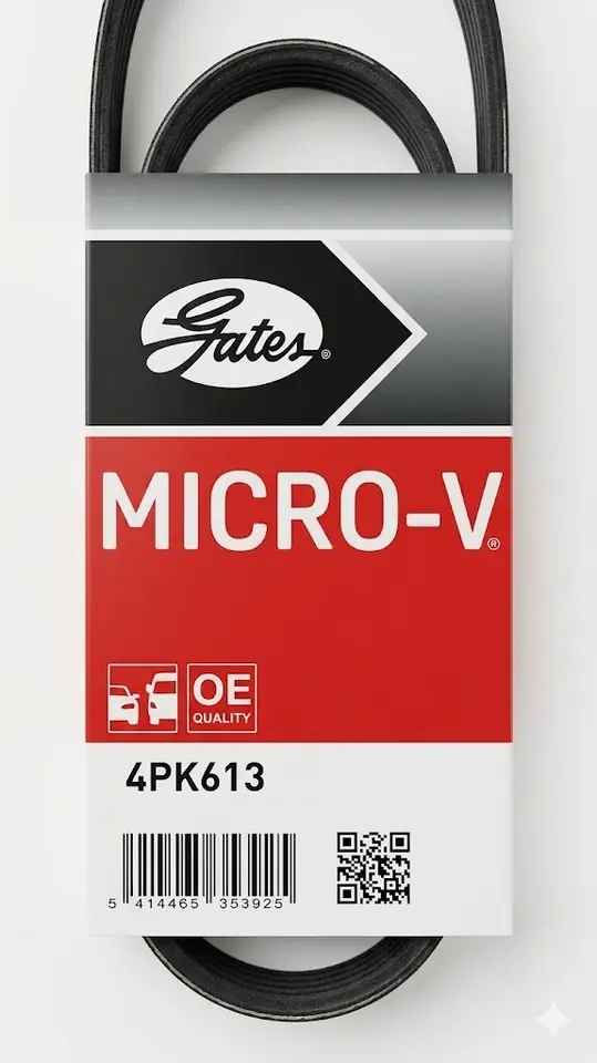Correa de Accesorios Gates Micro-V 4PK613