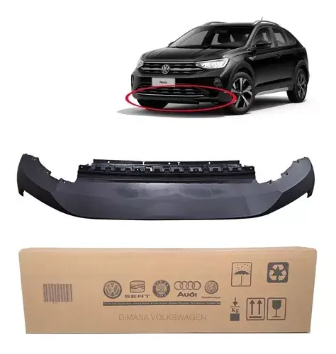 spoiler Parachoques delantero Nivus 2021 2022 Original Vw