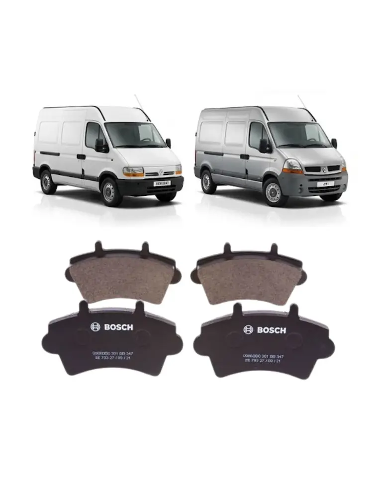 Juego de Pastillas de Freno — Bosch Premium (Línea Renault Master)