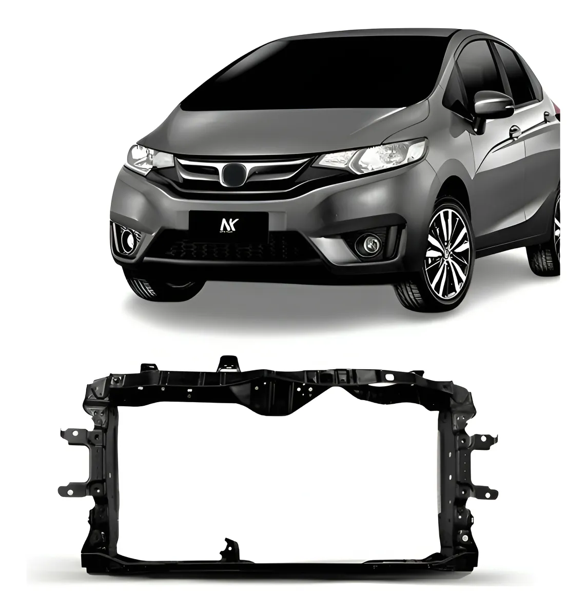 panel frontal honda fit 2014 2015 2016 2017 2018 2019 2020 2021.