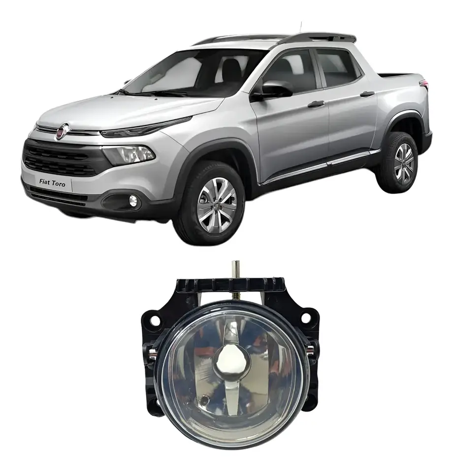 Farol auxiliar caminero Toro 2017 A 2021 Lente Vidrio