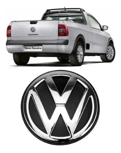 Emblema Logo VW Saveiro G5 G6 2010 2011 2012 2013 2014 Tapa trasera