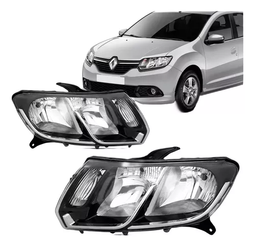 Sandero Logan Faro 2014 2015 2016 2017 2018 Doble Negro PRECIO UNITARIO