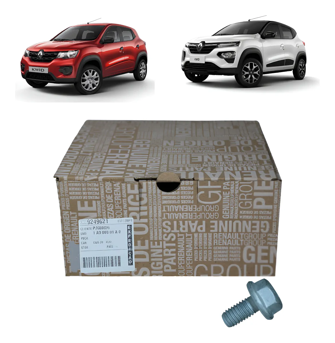 Parafuso Do Pedal Acelerador Renault Kwid  Tornillo del pedal del acelerador del Renault Kwid