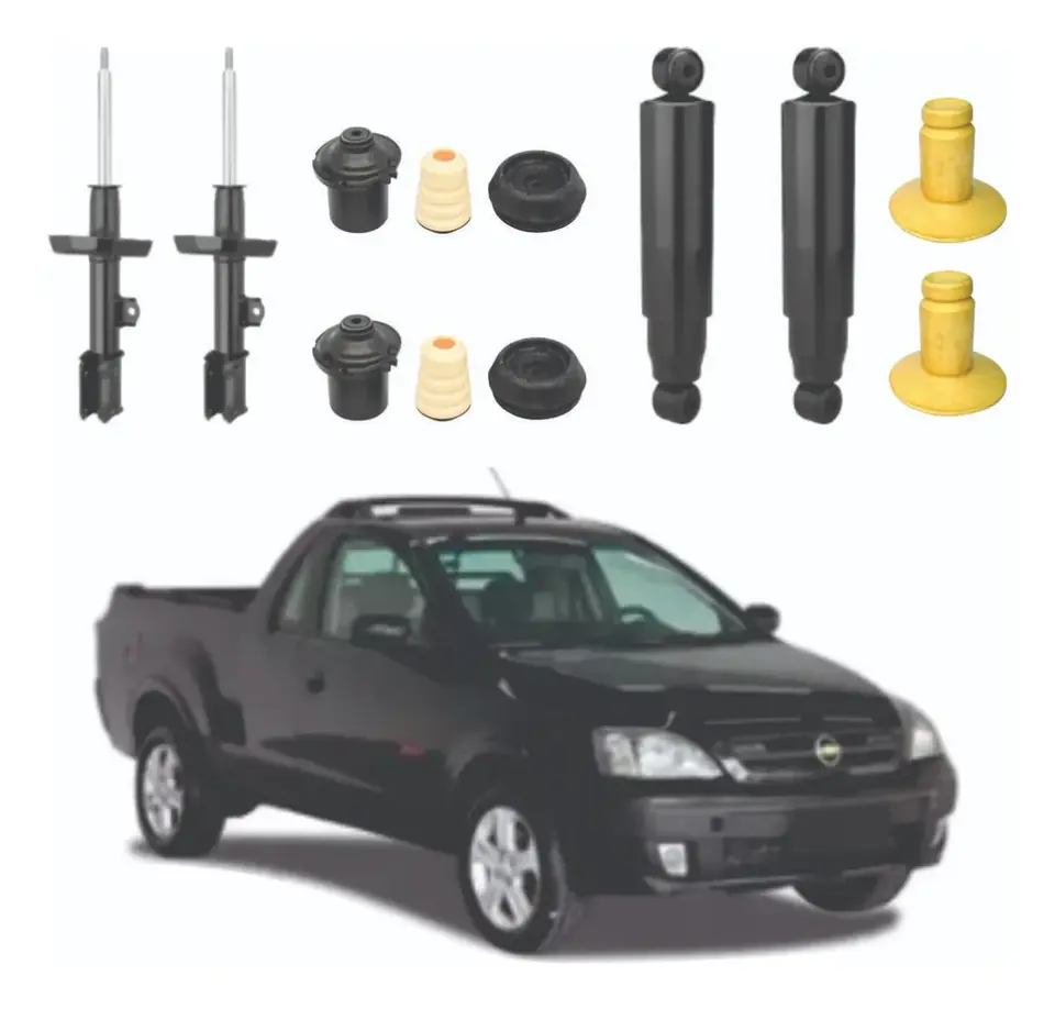 4 Amortiguadores Montana Nakata 2008 2009 2010 + Kit