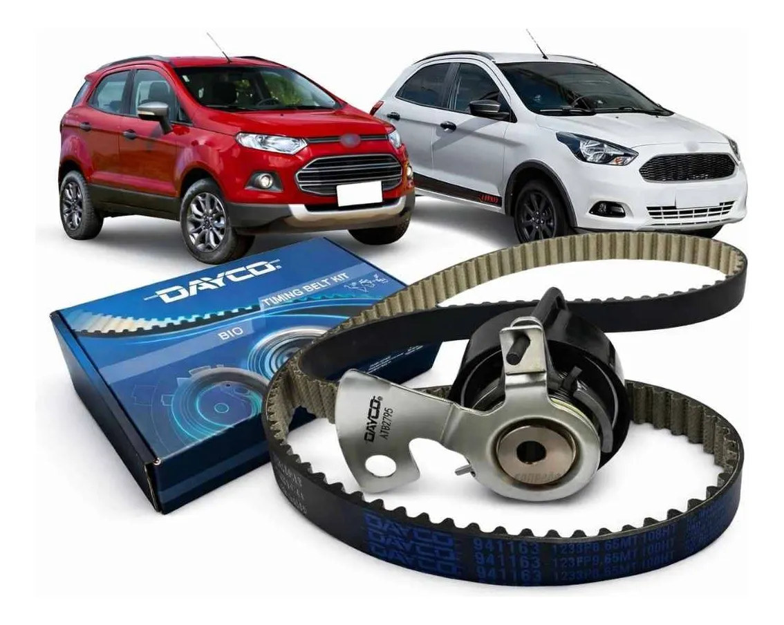 Kit Correa Dentada Dayco para Ford Ka y EcoSport 1.5 12V Dragon 3 Cilindros – Bañada en Aceite