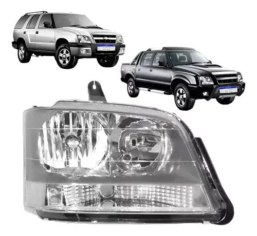 farol semiótica delantero derecho Chevrolet  s10 2008