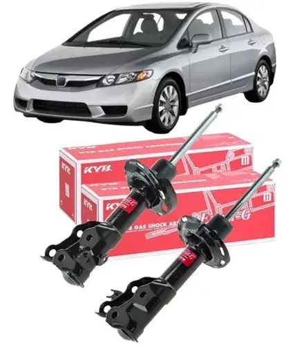 Par Amortiguadores Delanteros Originales Kayaba Nuevo Civic 1.8 16v 2007/2011