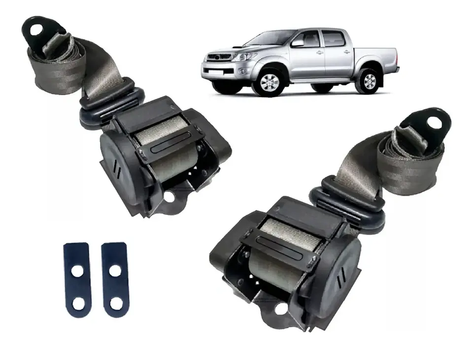 2 Cinturon Seguridad Universal Hilux 2007/2023