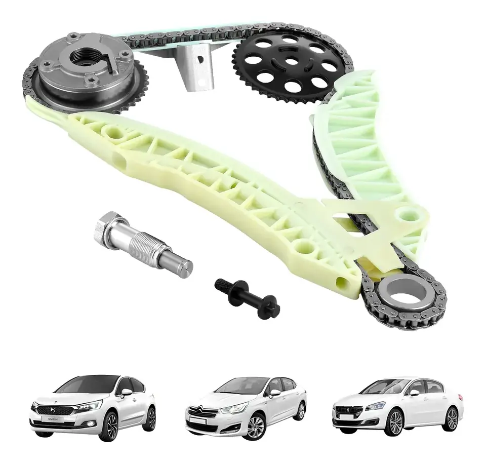 Kit de Cadena de Distribución para Peugeot y Citroën THP 1.6 Turbo