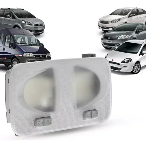 Fiat Punto 2012 2013 2014 2015 2016 2017 Linterna de luz de techo