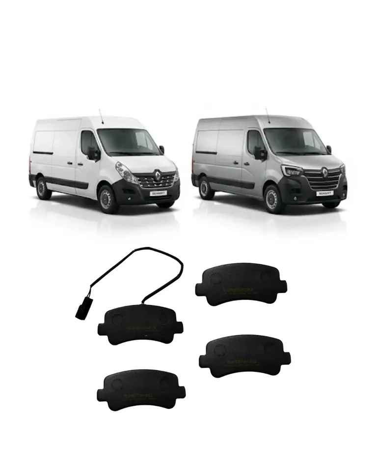 Juego de Pastillas de Freno Trasero — Speed Brake (Línea Renault Master — Sistema Brembo)